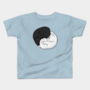 Cit Cat (Yinyang cute Cats) Kids T-Shirt